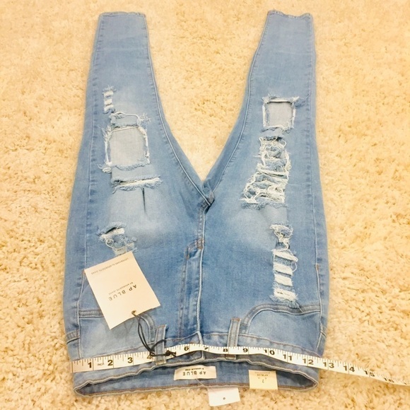 Aphrodite High-Rise Destructed Stretch Skinny Jean - Picture 7 of 16